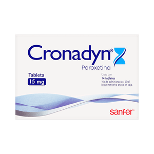 Cronadyn 15 mg 14 Tabletas