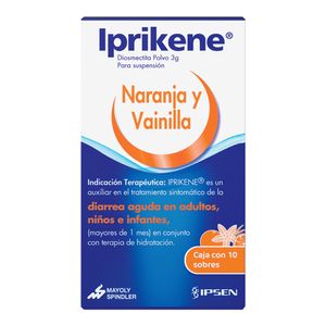 Iprikene 3 g Polvo Sabor Naranja y Vainilla 10 Sobres