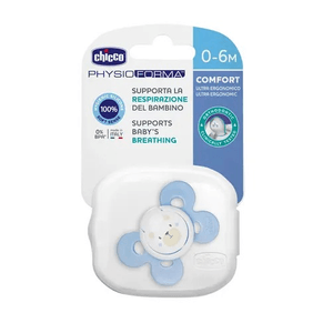Chupon Physio Forma 0-6 Meses Azul Chicco 1 Pieza