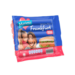 Salchicha de Pavo Frankurt Marietta 500g