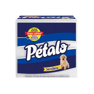 Servilleta Petalo 100 Hojas 1 Pieza