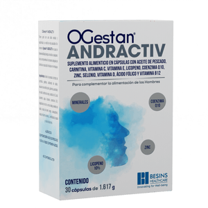 O Gestan Andractiv Suplemento Alimenticio 30 Capsulas de 1.617 g