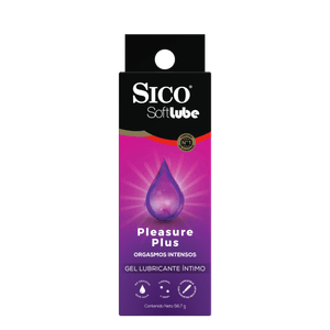 Soft Lube Gel Lubricante Pleasure Plus Sico 57.9 g