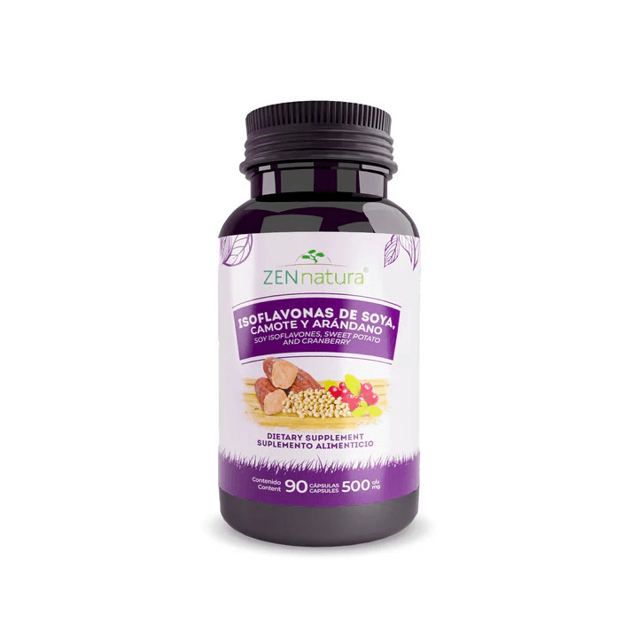 Isoflavonas de Soya Camote y Arandano Zen Natura 90 Capsulas