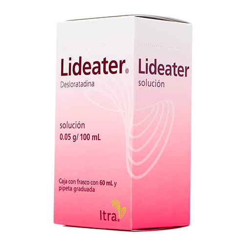 Lideater Solucion 0.05 g / 100 mL Frasco con 60 mL
