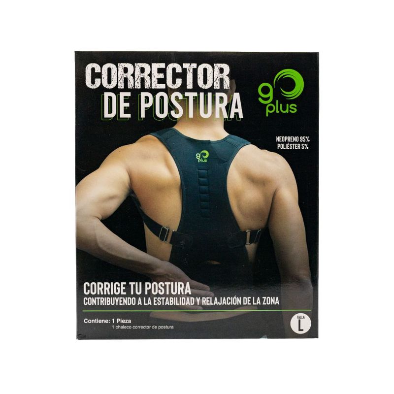 Corrector de Postura Go Plus Extra Grande 1 Pieza