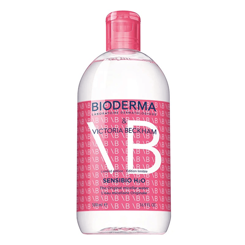 Sensibio H20 Agua Micelar Desmaquillante Bioderma Edicion Victoria Beckham 500 mL