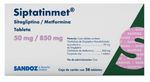 Siptatinmet 50 mg / 850 mg 28 Tabletas