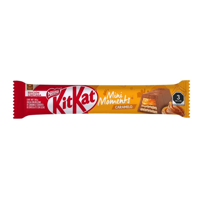 Chocolate Kit Kat Mini Moments Caramelo 41.5 g