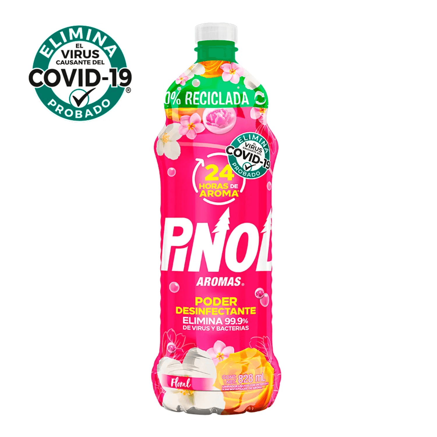 Pinol Aromas Floral 828 mL - Farmacias Klyns
