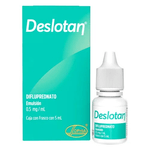 Deslotan Emulsion 0.5 mg / mL Frasco con 5 mL