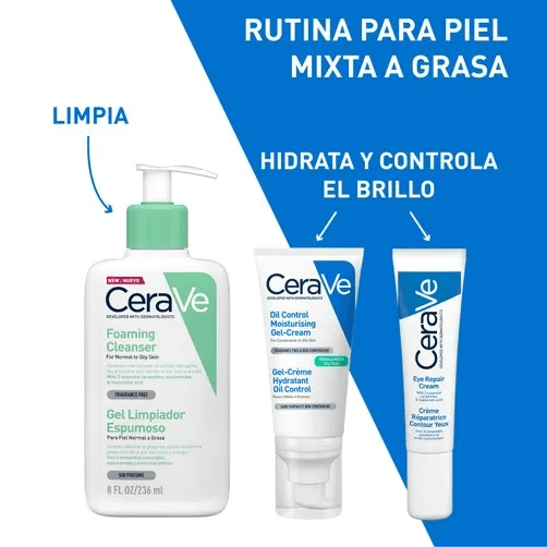 CeraVe Gel-Crema Hidratante Oil Control 52 mL