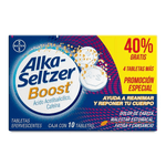 Alka Seltzer Boost 10 Tabletas Efervescentes + 4 Tabletas Efervescentes