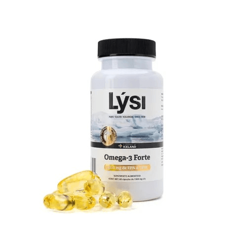 Lysi Omega-3 Forte Suplemento Alimenticio 60 Tabletas