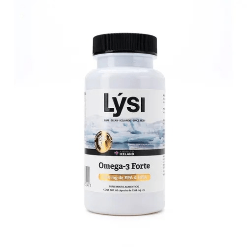 Lysi Omega-3 Forte Suplemento Alimenticio 60 Tabletas