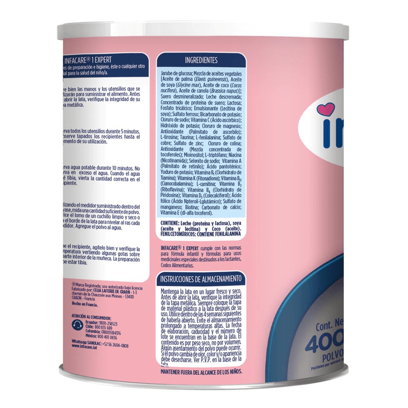 Infacare Expert Etapa 1 400 g