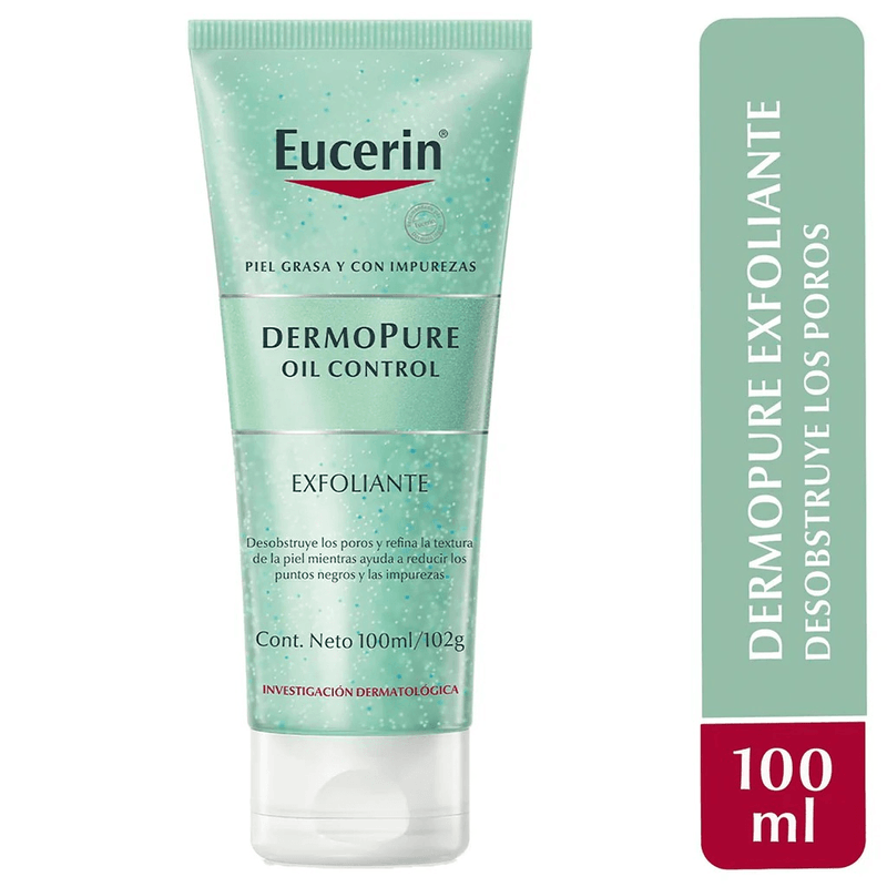 Eucerin DermoPure Oil Control Exfoliante Para Piel Grasa 100 mL
