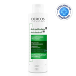 Dercos Shampoo Anticaspa Grasa Vichy Cabello Normal a Grasa 390 mL