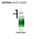Dercos Shampoo Anticaspa Grasa Vichy Cabello Normal a Grasa 390 mL