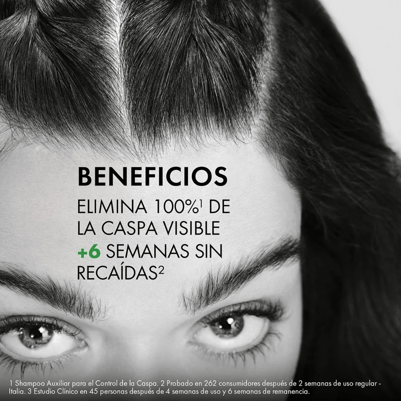 Dercos Shampoo Anticaspa Grasa Vichy Cabello Normal a Grasa 390 mL