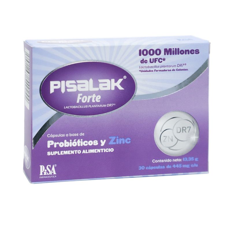 Pisalak Forte Suplemento Alimenticio 1000 Millones UFC 30 Capsulas