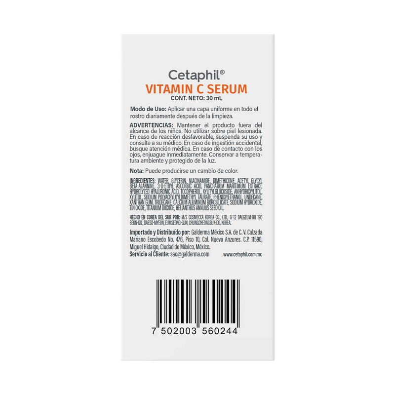 Cetaphil Suero de Vitamina C Antimanchas 30 mL
