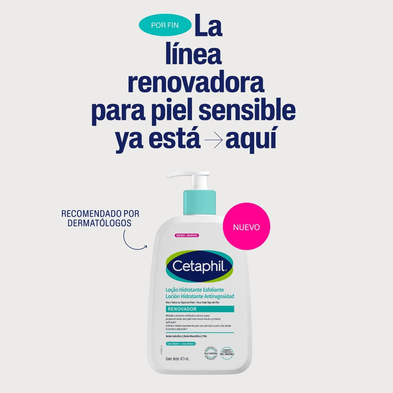Cetaphil Locion Hidratante Antirrugosidad 473 mL