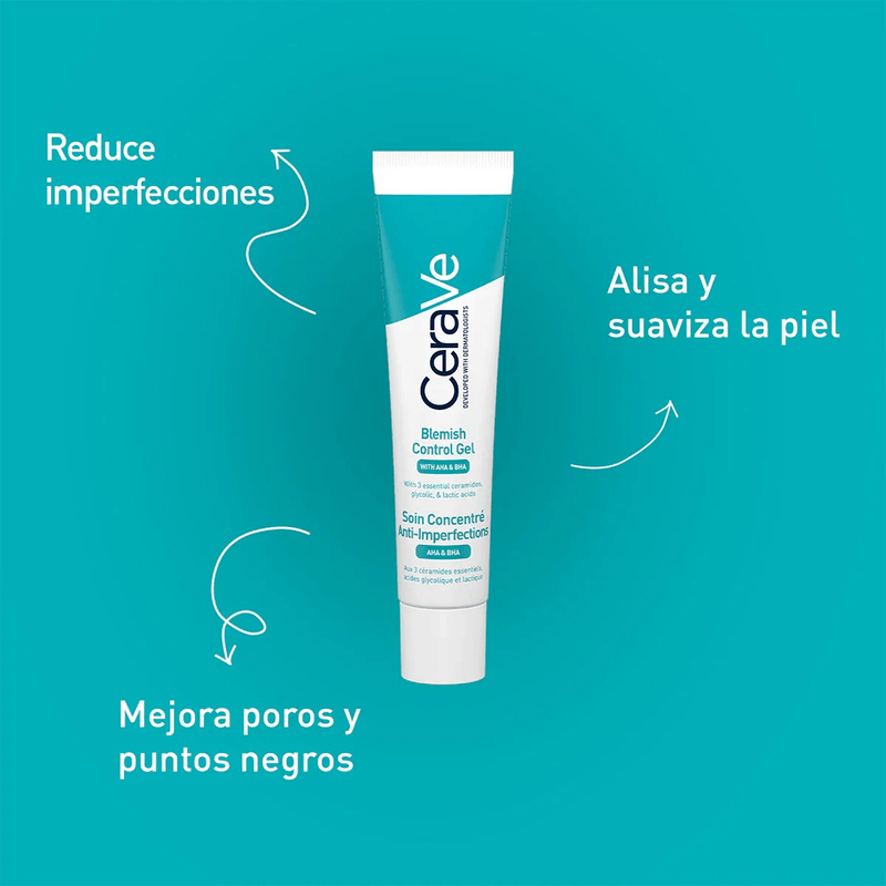 CreaVe Gel Facial Control Imperfecciones 40 mL