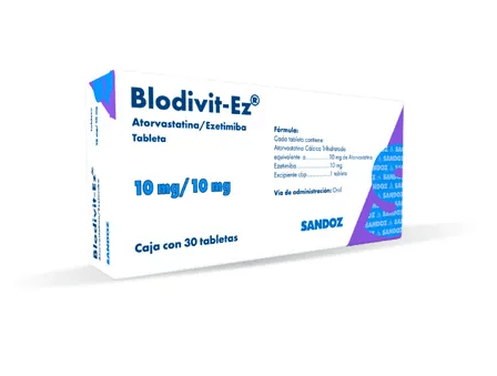 Blodivit-Ez 10 mg / 10 mg 30 Tabletas