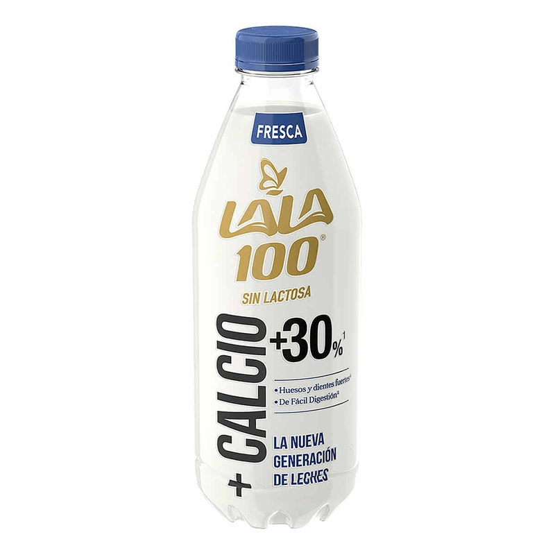 Leche Fresca Lala 100 Sin Lactosa + Calcio 1 L