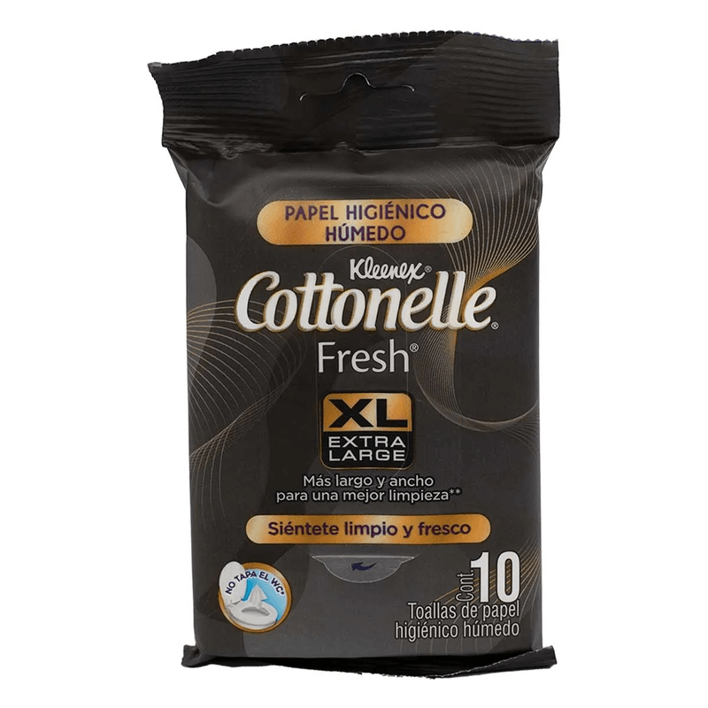 Higienico Humedo Cottonelle Fresh XL 10 Toallitas
