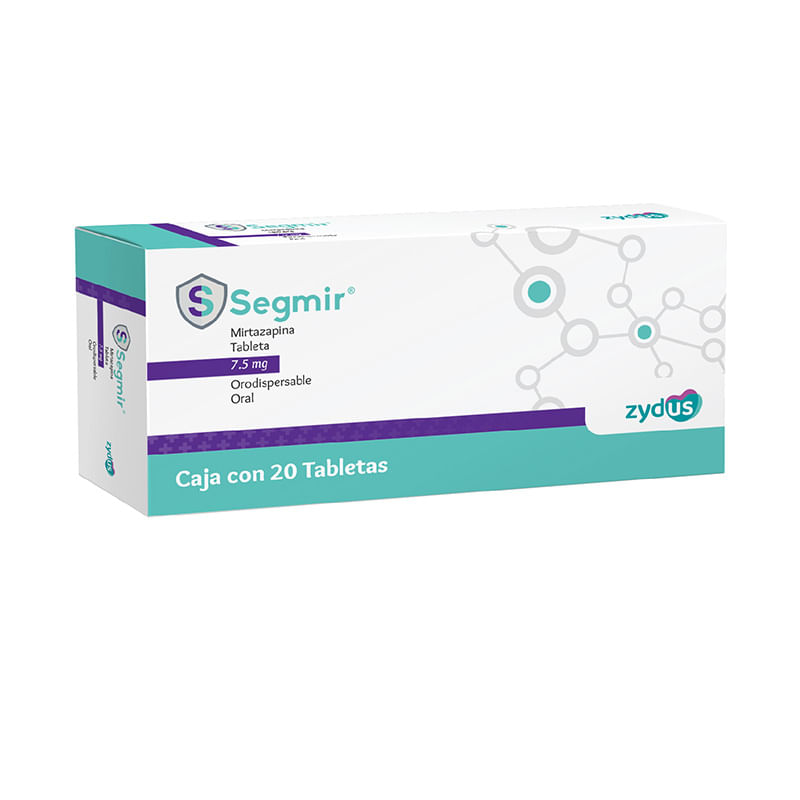 Segmir 7.5 mg 20 Tabletas