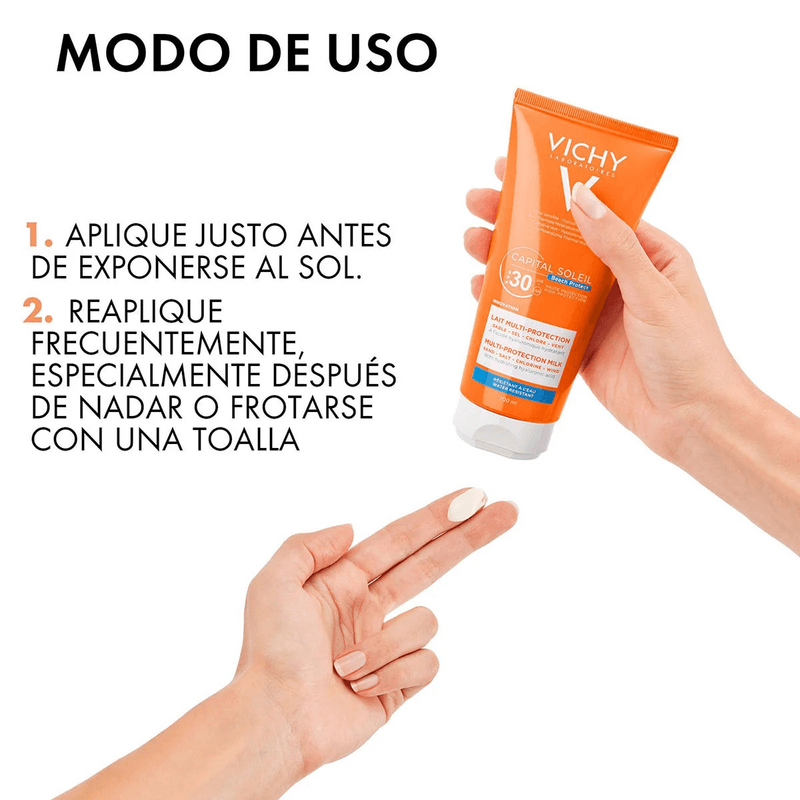 Crema Facial Vichy Capital Soleil SPF50+ Toque Seco 50 mL