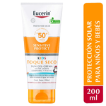 Eucerin Protector Solar Sensitive Protect Kids FPS50+ Toque Seco 200 mL