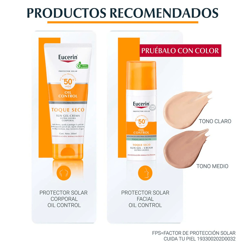 Eucerin Protector Solar Sensitive Protect Kids FPS50+ Toque Seco 200 mL