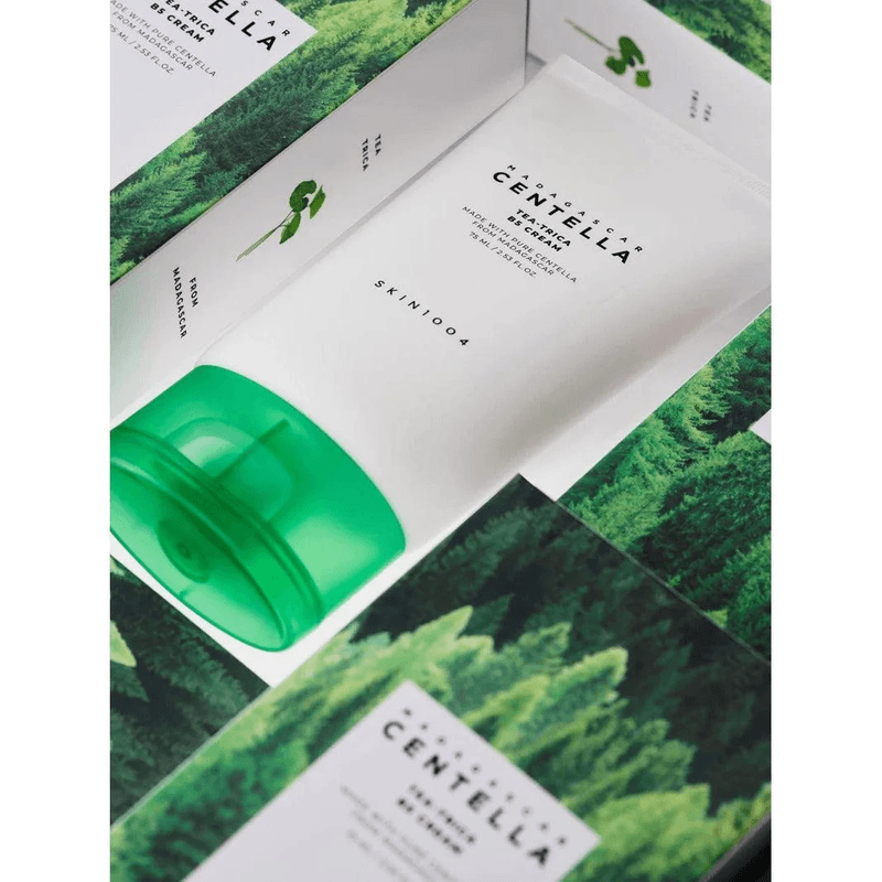 SKIN1004 Madagascar Centella Tea-Trica B5 Cream Crema Hidratante Antiacne 75 mL
