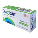 Duoxin 5 mg / 0.25 mg 14 Tabletas