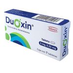 Duoxin 5 mg / 0.25 mg 7 Tabletas