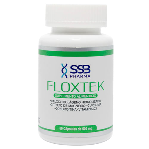 Floxtek 600 mg Suplemento Alimenticio SSB Pharma 60 Capsulas