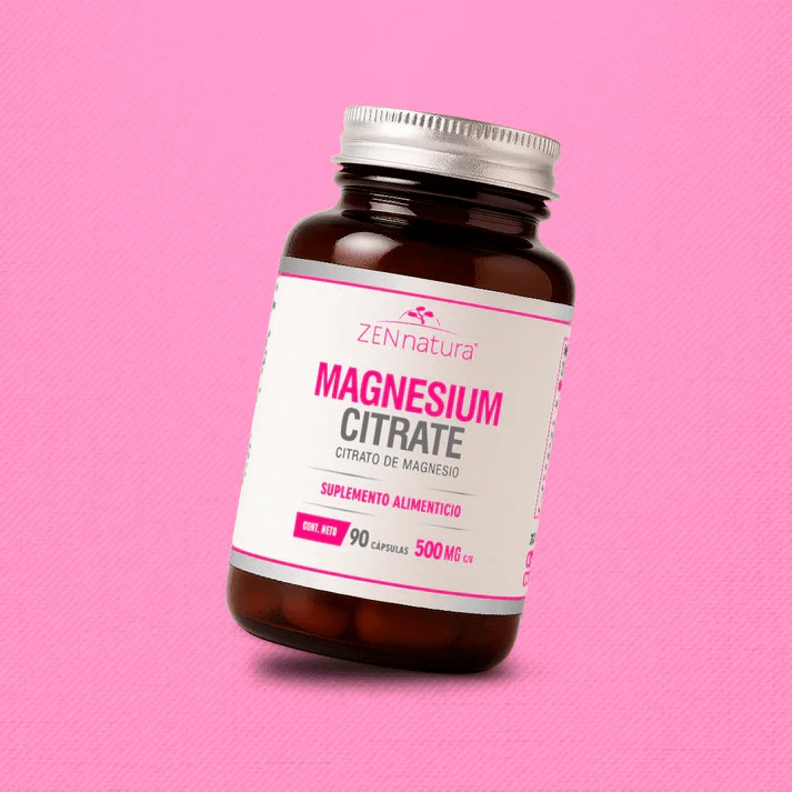 Citrato de Magnesio 500 mg Zen Natura 90 Capsulas