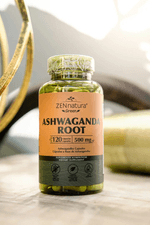 Ashwagandha Root 500 mg Zen Natura 120 Capsulas
