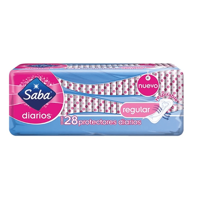 Panty Protectores Saba Diarios Regular 28 Piezas