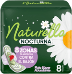 Toallas Sanitarias Naturella Nocturna 8 Piezas