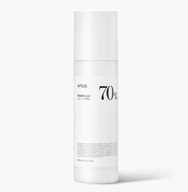 Anua Heartleaf 70% Hyaluron Daily Lotion Locion Hidratant Diaria 200 mL