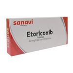 Etoricoxib 90 mg Sanavi 14 Tabletas