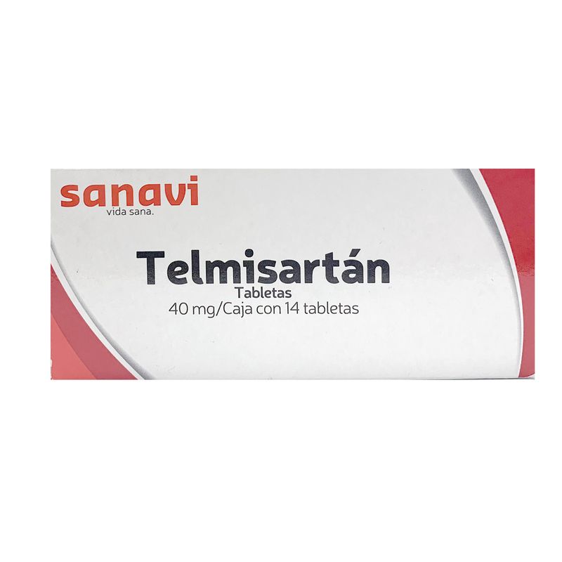 Telmisartan 40 mg Sanavi 29 Capsulas