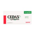 Cedax 400 mg 10 Capsulas