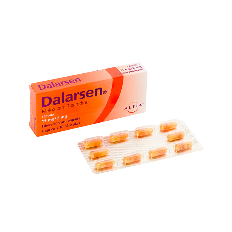 Dalarsen 15 mg / 2 mg 10 Capsulas Liberacion Prolongada