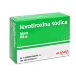 Levotiroxina Sodica 100 mg 100 Tabletas