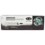 Jeringa Desechable DL 5 mL 22g x 32mm 5 Pieza